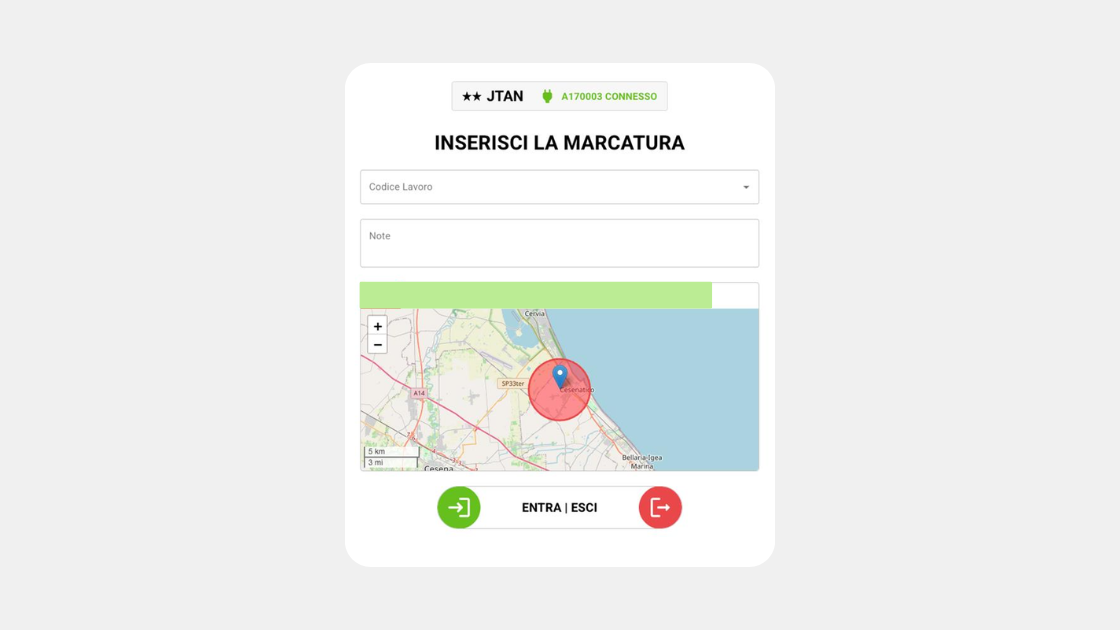 Timbratura online